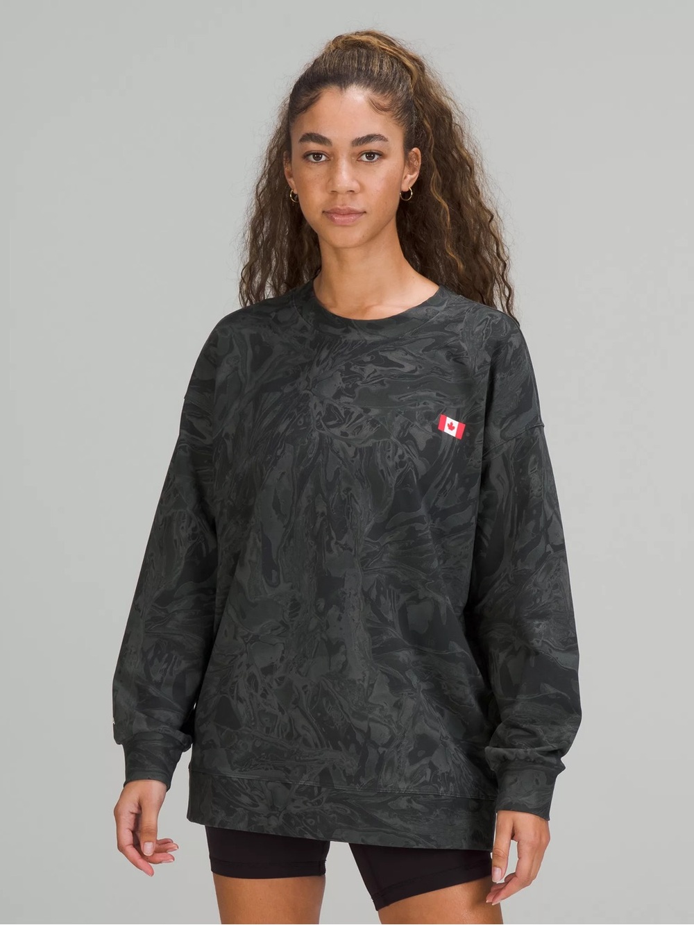 Lululemon Team Canada City Sweat Crewneck Sold Out Rare Olympic Pullover Large